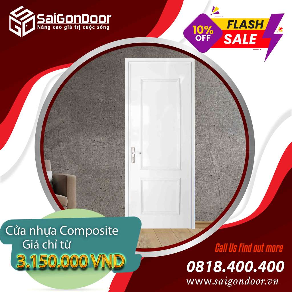 SaiGonDoor hướng dẫn cách lắp đặt cửa nhựa Composite đúng cách
