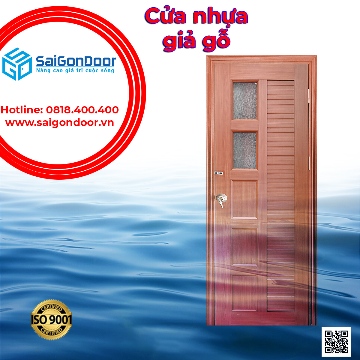 SaiGonDoor - nơi cung cấp cửa nhựa giả gỗ hàng đầu